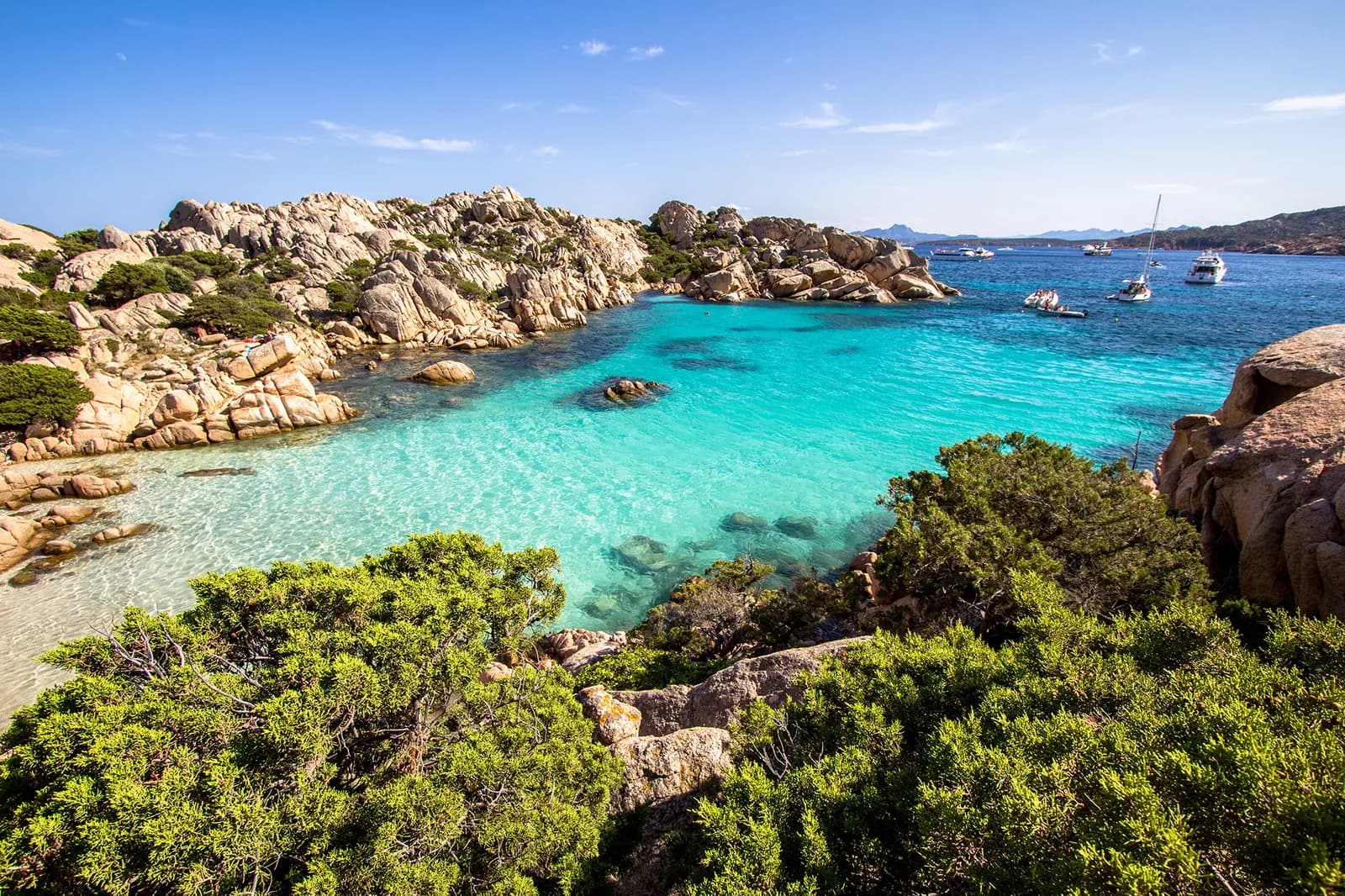 Sardinia coastline